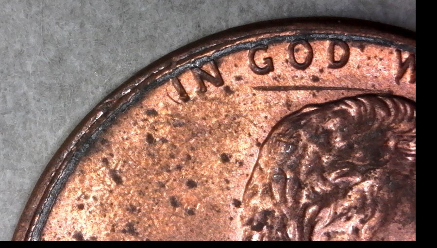 1995-P-Lincoln-Memorial-Cent-With-A-Bad-Case-Of-Split-Copper-Plating